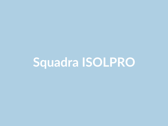 Squadre interne ISOLPRO al lavoro